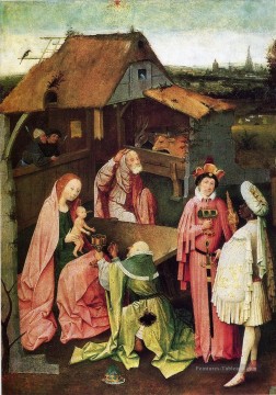 épiphanie Hieronymus Bosch Peinture à l'huile